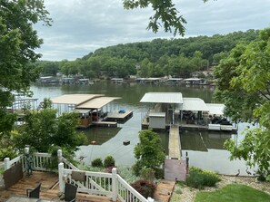 Beautiful landscaping and AWESOME Lake view