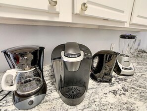 Coffee and/or coffee maker