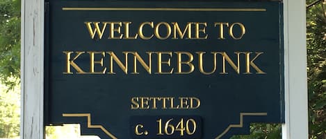 Welcome to the village of Kennebunk...the only village in the world so named