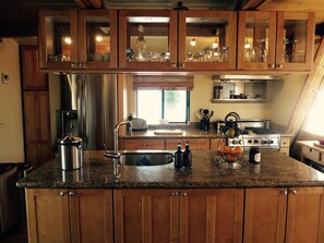 Kitchen with island