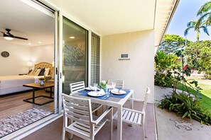 Dine Al Fresco on your private lanai