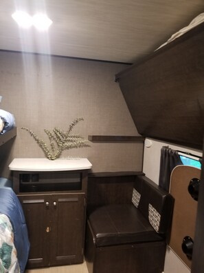 second Bedroom 2 Bunk beds twin maximum 200 pounds on top 