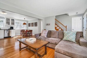 Open Concept Livingroom, Dinning Area, and Kitchen