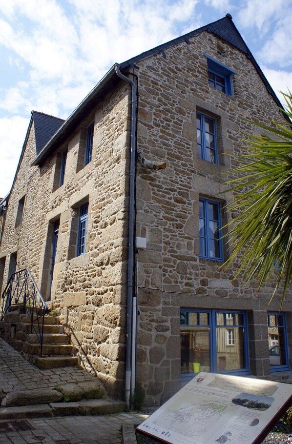 façade de la maison