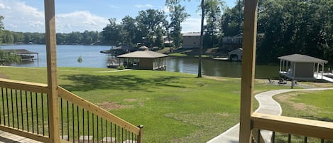 View from back porch. 