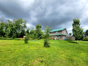 Huge backyard