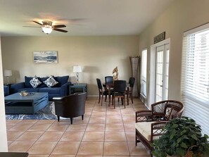 Floor, Home Decor, Ceiling Fan, Furniture, Table