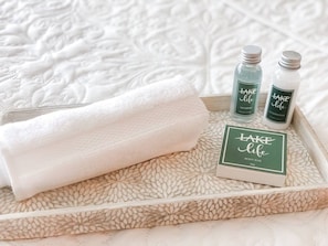 Travel size toiletries