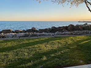 Perfect, close up views of Lake Erie