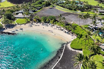 Luxury 3 bed 2 bath Private beach club access at Palm Villas at Mauna Lani G-22