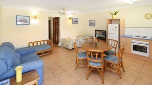 Alma Bay Holiday Unit 1 - Living Area