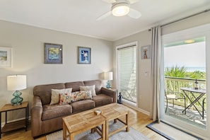 Living Room & Kitchen Area