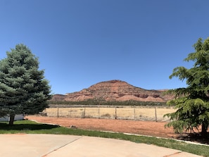 view from out front