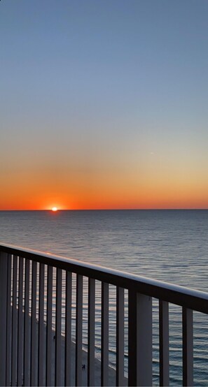 Sunrise from our patio