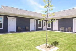 Two private courtyards - just like this one!