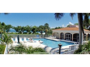 Pool at Royal Marco Point Condo, primary pool