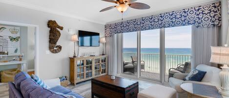 Living room with an incredible view