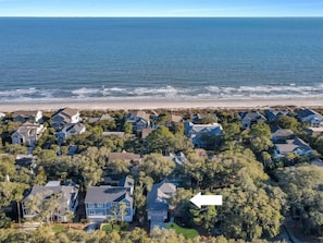 Aerial Views from above 30 North Forest Beach Drive