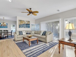 Living Room at 30 North Forest Beach Drive