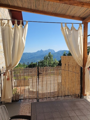 amazing view from the dining area