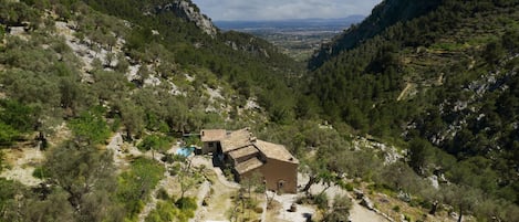 Preciosas vistas hacia el centro de Mallorca