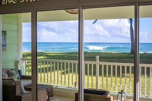 Vue sur la plage/l’océan