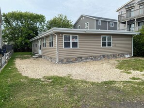 Property. Home is back unit