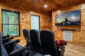 Features a movie theater, providing an amazing entertainment experience.
