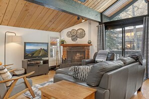Cozy stylish living room