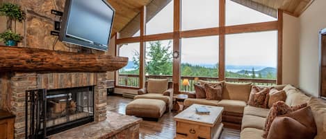 Breathtaking views from the living room | Main Level