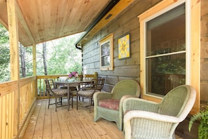 Dine on the Covered Porch