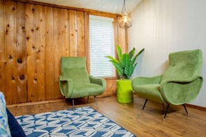 Master bedroom sitting area