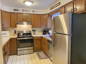 Kitchen from entry