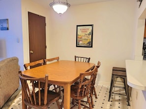 Dining area