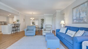 Open and coastal living room