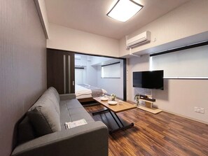 Living room with TV