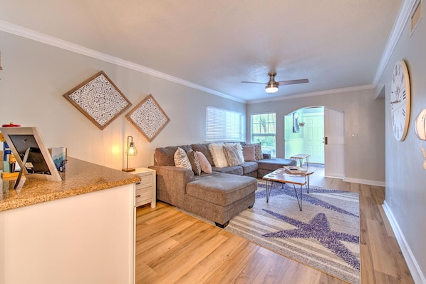 full size sectional with double chaise loungers