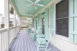 Large front porch