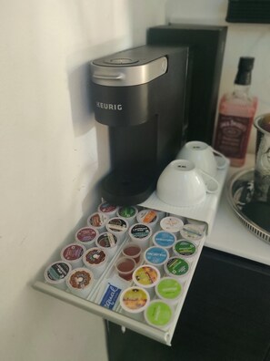 Kaffe och/eller kaffebryggare