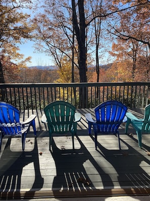 Back deck, November 2021