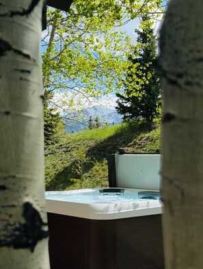 Bain à remous extérieur