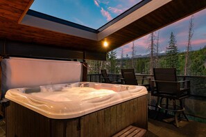 Baignoire à remous extérieure