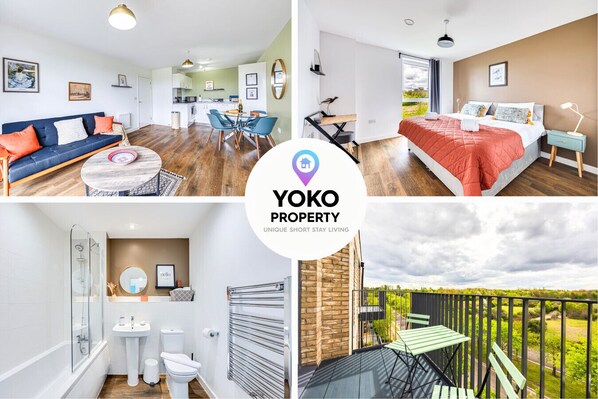 A stylish 1 bedroom serviced apartment in Campbell Park, central Milton Keynes by Yoko Property
