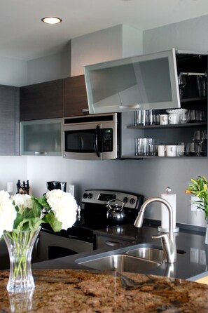 Fully Stocked Kitchen