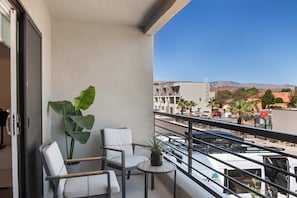 Outdoor Balcony with Seating