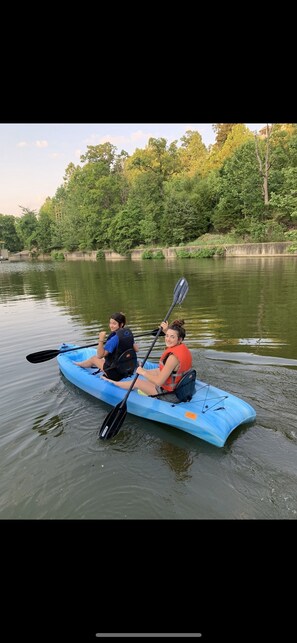 Use our double kayak