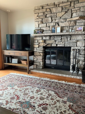 Fire place in main living area