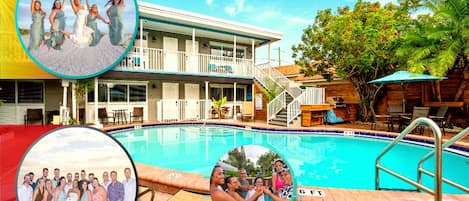 Boutique Beach Retreat Treasure Island Directly across the street from one of the most beautiful beaches.  take over the entire property for your event!