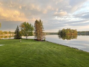 The front lawn has ample space for you to relax, sunbathe & kids to run and play