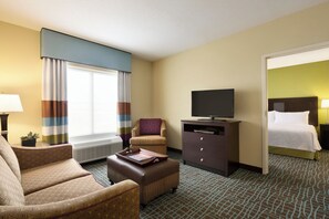 Spacious living room area